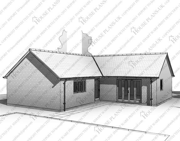 Design 145 3 Bed Bungalow -Building regs approval